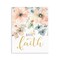 Stupell Industries Have Faith on Florals Wall Plaque Design by Carol Robinson